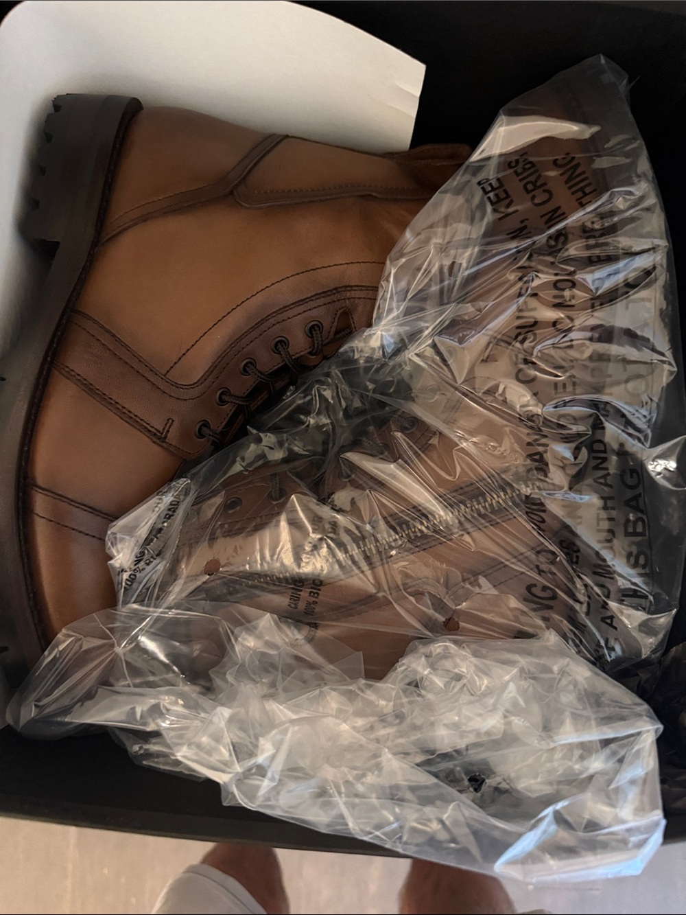 Thursday Boot Company Tan Leather Lace-Up Men’s Boots